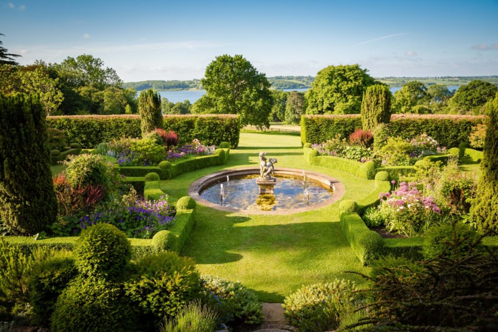 Hambleton Hall Gardens View Landscape